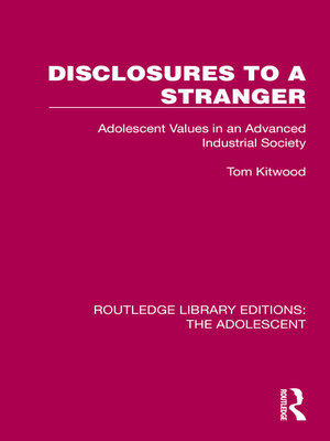 cover image of Disclosures to a Stranger